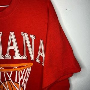 Vintage Indiana basketball tee